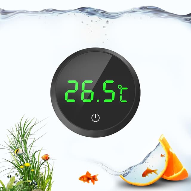 Detalle de QZQ Fish Tank Thermometer 1°C precision