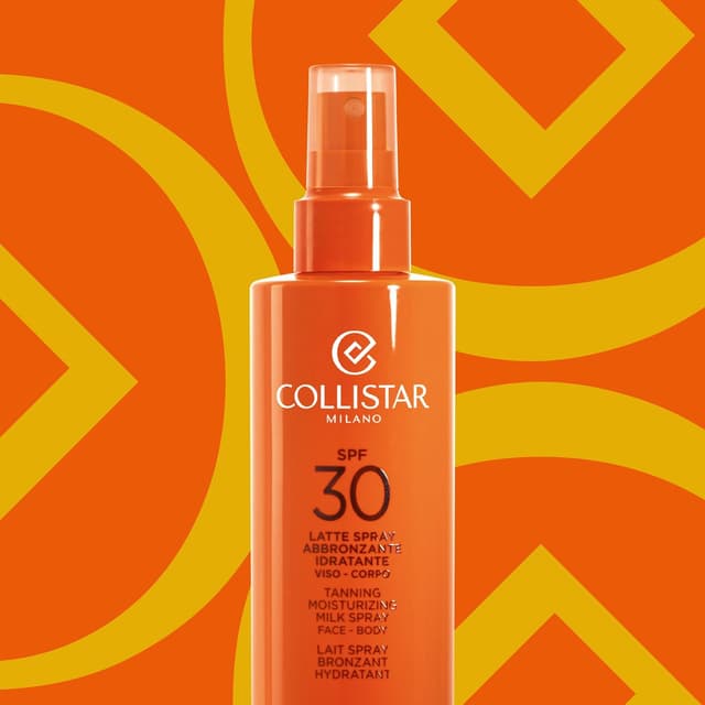 Detalle 2 de Collistar Spray-Bräunungsmilch mit LSF 30 (200 ml) – wasserfester Sonnenschutz für Gesicht & Körper