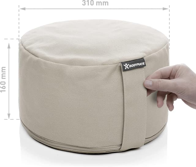 Detalle de Coussin zafu yoga Bodymate 31 cm
