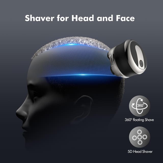 Detalle de ETROBOT Head Shavers for Men