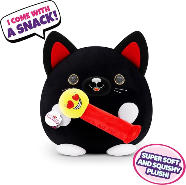 Detalle 2 de Snackles Chat Noir PEZ 35 cm Peluche