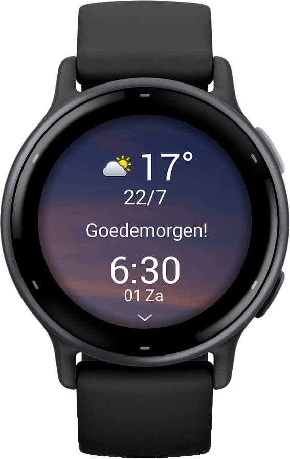 Detalle 2 de Garmin vivoactive 5 Schwarz – Fitness-Smartwatch mit 42-mm-Display, Benachrichtigungen und Garmin Pay