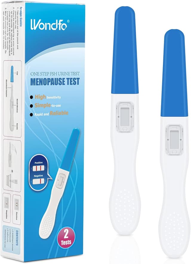 Detalle de Wondfo Menopause FSH Test Kit for Women 2 tests