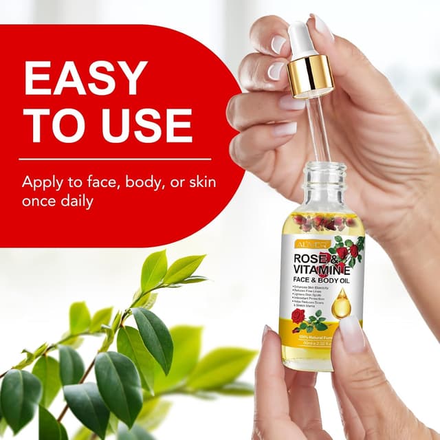 Thumbnail 6 de Rosenöl Gesicht mit Rosenblüten 60ml