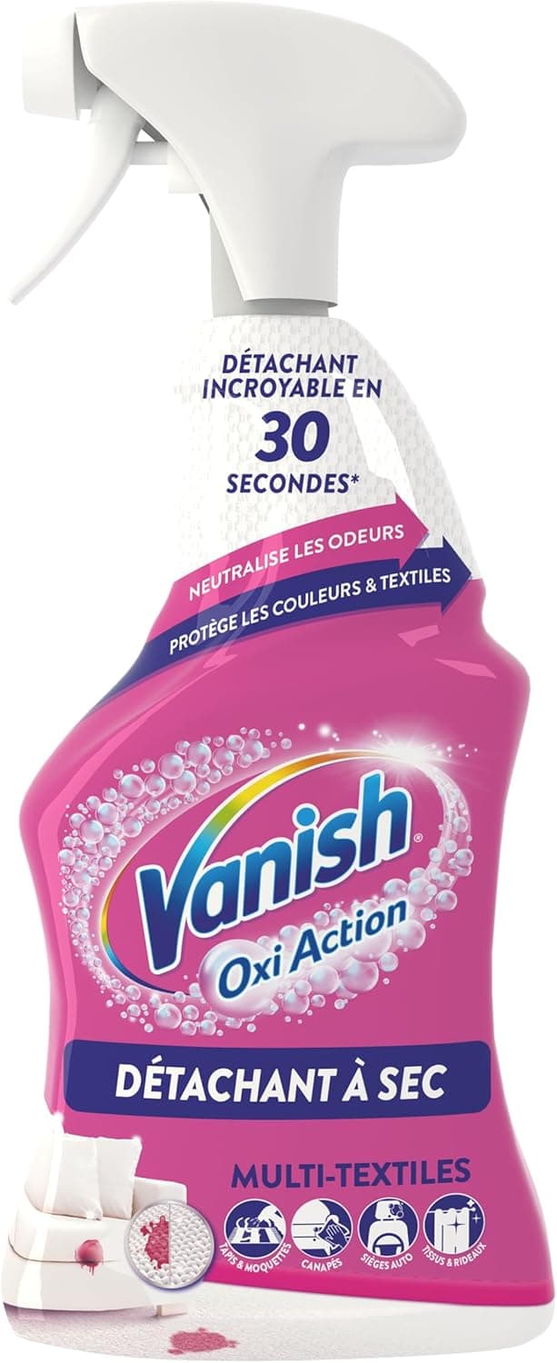 Detalle de Vanish Pistolet Détachant à sec pour tapis et tissus d’ameublement – 500 ml