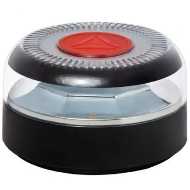 Detalle 2 de Baliza V16 Thulos TH-V16-2 homologada DGT con IoT geolocalizada y base imantada ámbar