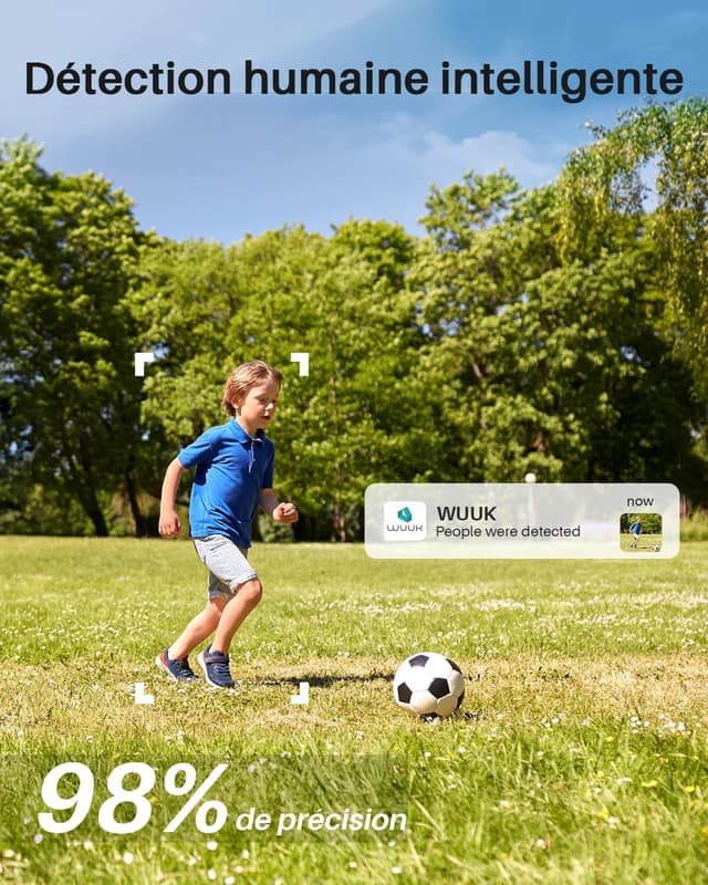 Thumbnail 6 de WUUK 2K Wireless Outdoor Security Camera