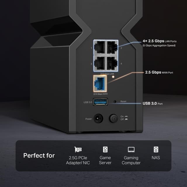 Thumbnail 6 de TP-Link Archer BE550 WiFi 7 Router ⚙