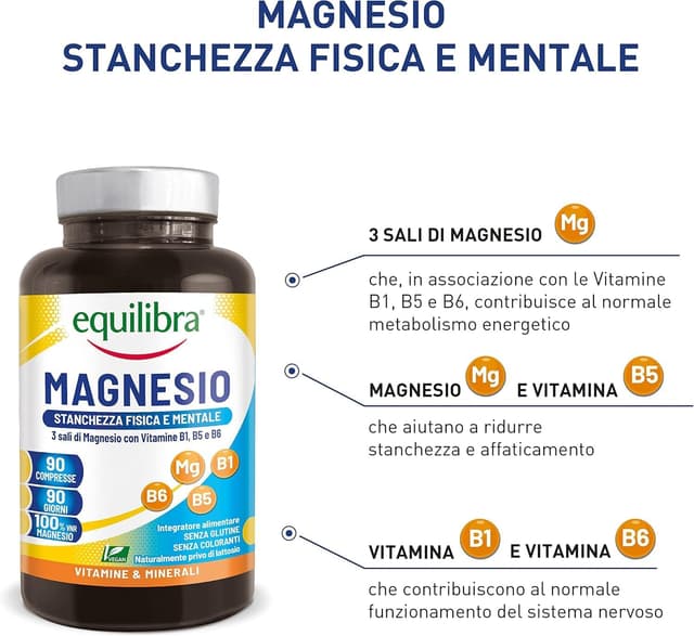 Thumbnail 1 de Equilibra Magnesio 90 compresse