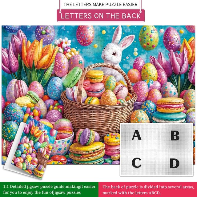 Detalle de Chalzidar Easter 1000-Piece Jigsaw Puzzle