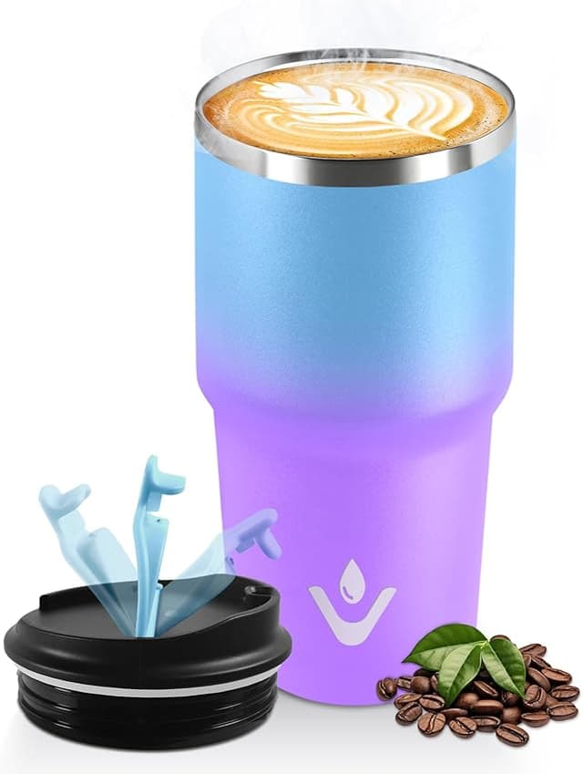 Detalle de HoneyHolly Termo Café 600 ml de acero inoxidable