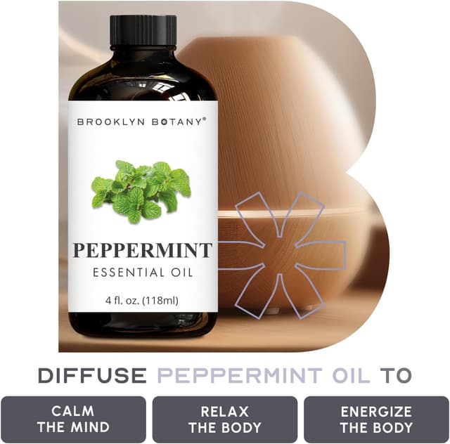 Detalle 1 de Brooklyn Botany Peppermint Oil 4 oz essential