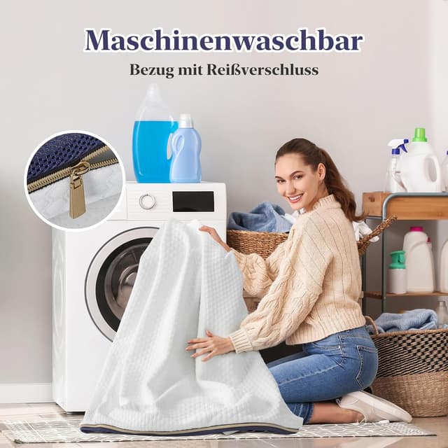 Thumbnail 4 de BedStory Gel Memory Foam Topper 10 cm 180x200