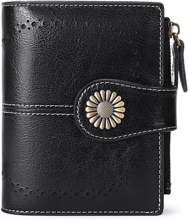 Thumbnail 6 de SENDEFN Damen-Geldbörse aus Leder mit RFID-Schutz und 16 Kartenfächern