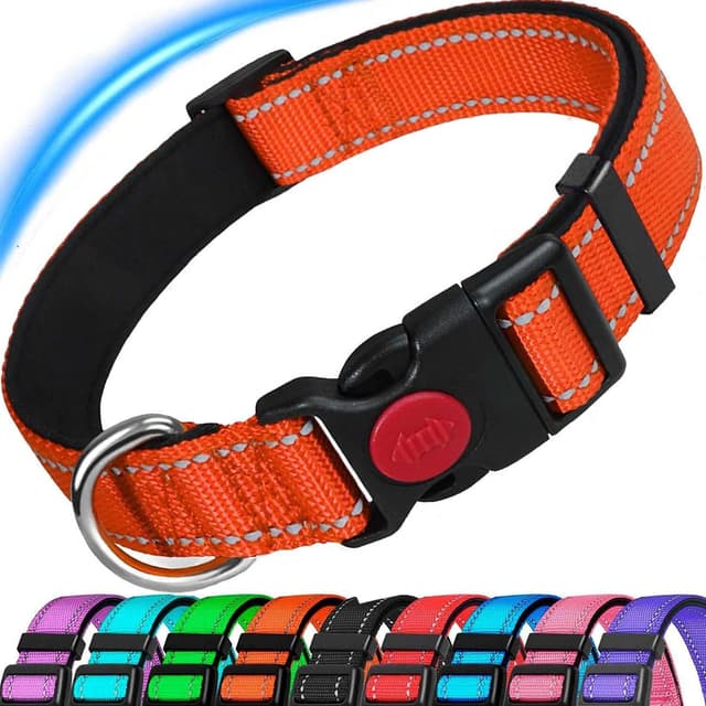Detalle de ATETEO Reflective Dog Collar M