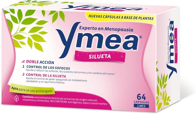 Imagen de Ymea Silueta tratamiento menopausia 64 cápsulas en OfertitasTOP
