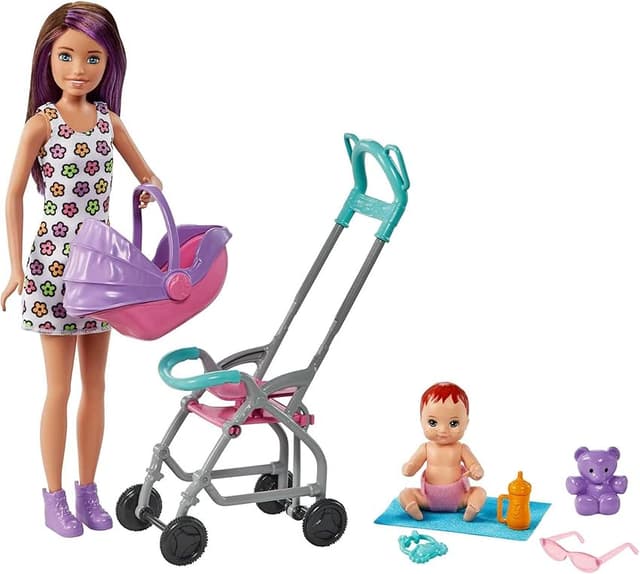 Imagen de Mattel GXT34 Barbie Skipper Niñera 7 accesorios +3 años en OfertitasTOP