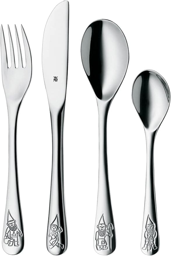 Imagen de WMF Gnomos - Kit de Cubiertos para Niños 4 piezas 🍴 en OfertitasTOP