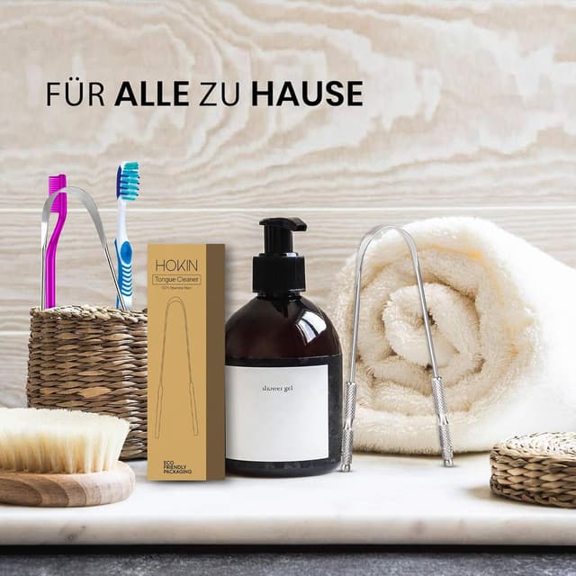 Thumbnail 6 de HOKIN Zungenschaber Edelstahl 1Pcs