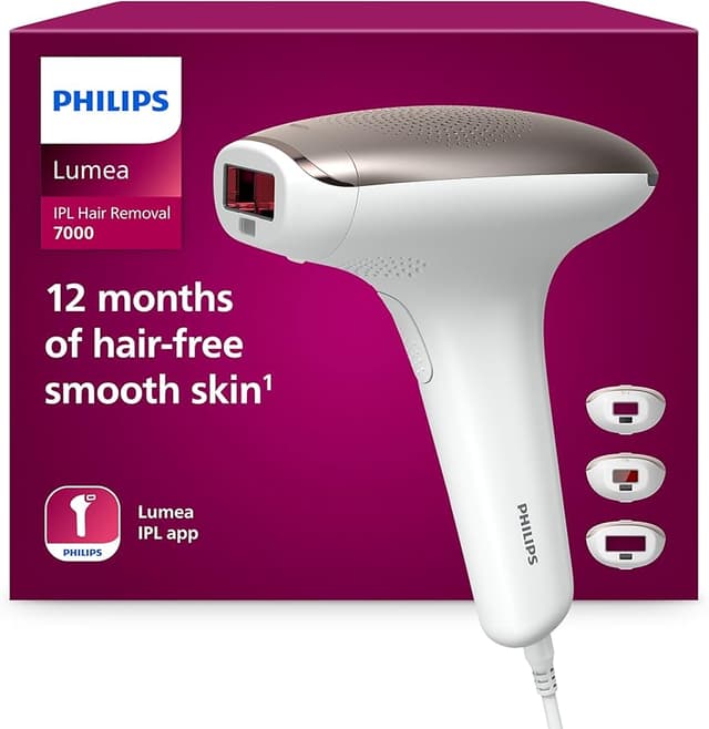 Detalle de Philips Lumea Serie 7000: Depiladora IPL para Piel Suave