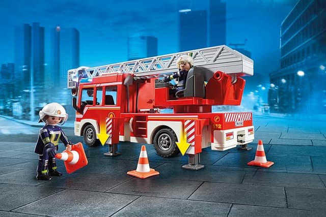 Thumbnail 6 de PLAYMOBIL 9463 Camión de Bomberos 39x13x17 cm 🚒