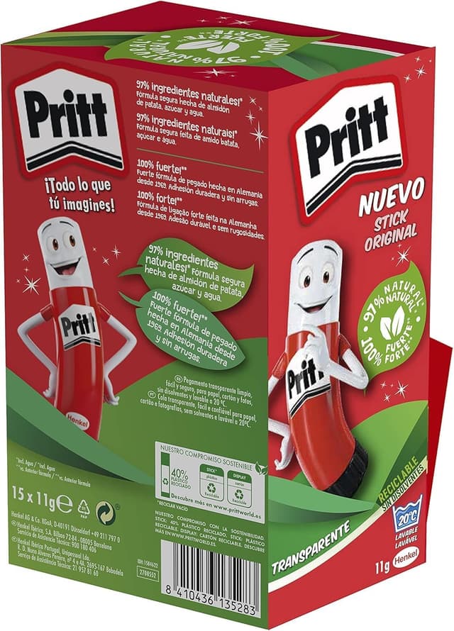 Thumbnail 1 de Pritt Stick 15x11 g — Barra adhesiva infantil segura 🖍