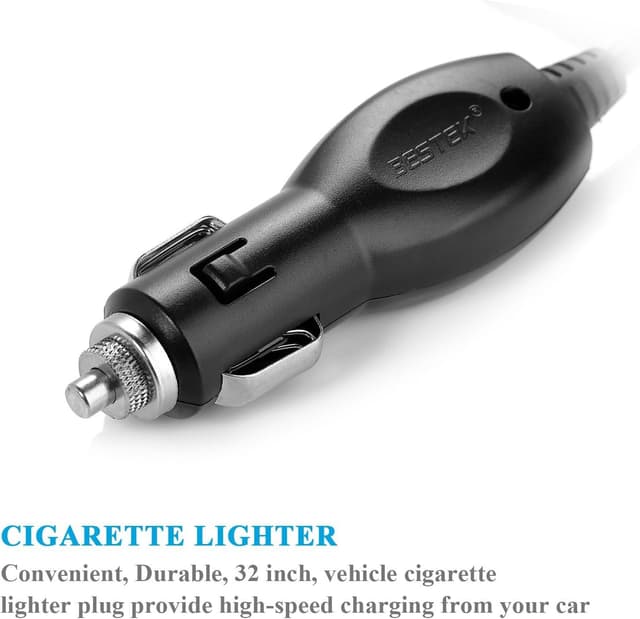 Detalle de BESTEK 200W Car Power Inverter DC 12V to AC 230/240V with 4 USB and Dual Socket