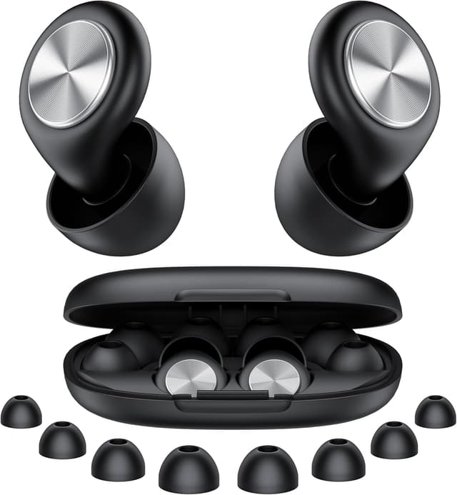 Detalle de taopodo 2026 Bouchon d'oreille pour dormir Noir