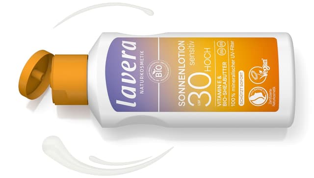 Thumbnail 1 de lavera Sonnenlotion Sensitiv LSF 30 100 ml