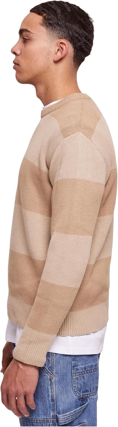 Thumbnail 5 de Urban Classics Herren Oversized Striped Sweatshirt