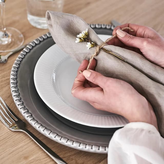 Thumbnail 2 de NCEDN Linen Napkins 45cm Set of 6