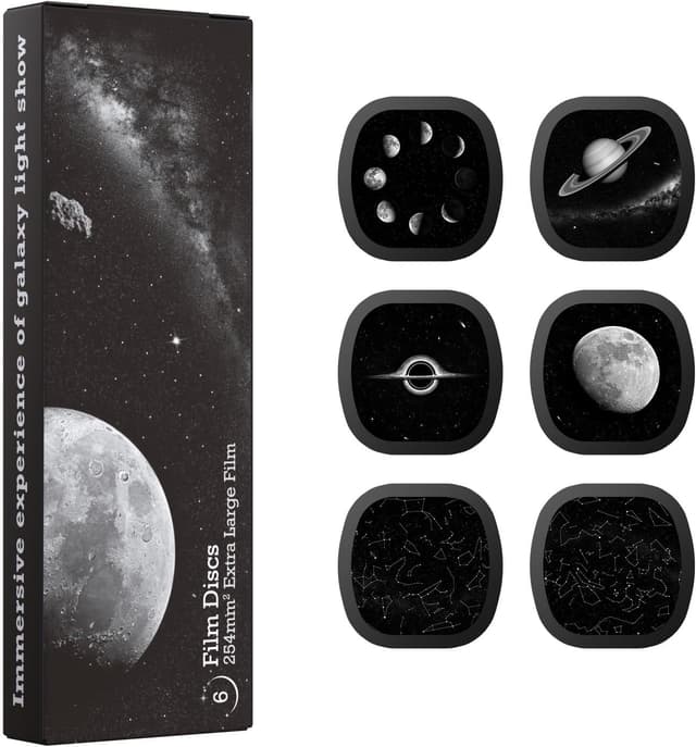 Detalle de Ainael Galaxy Dischi per proiettore Ultra HD, 6 dischi