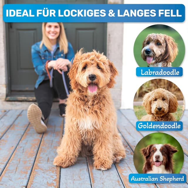 Thumbnail 3 de BluePet Profi 17cm Hundekamm Katzenkamm