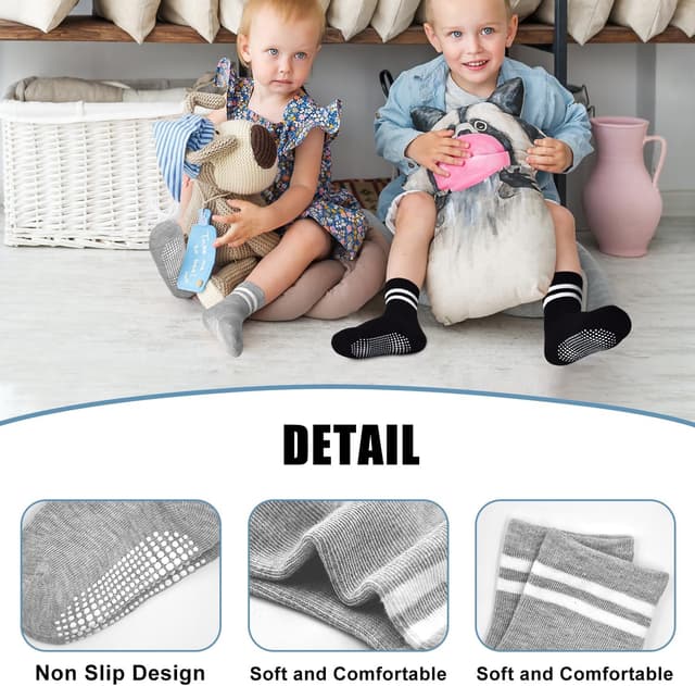 Thumbnail 4 de DECOVICI Kids Grip Socks 15 Pairs