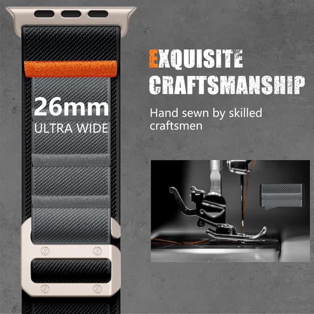 Thumbnail 3 de Bandletic Nylon Strap for Apple Watch