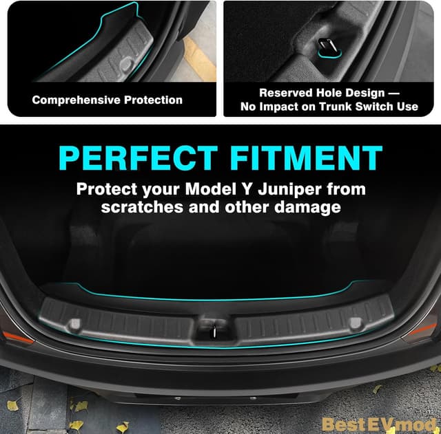 Thumbnail 4 de BestEvMod 2026 Tesla Model Y rear bumper protector