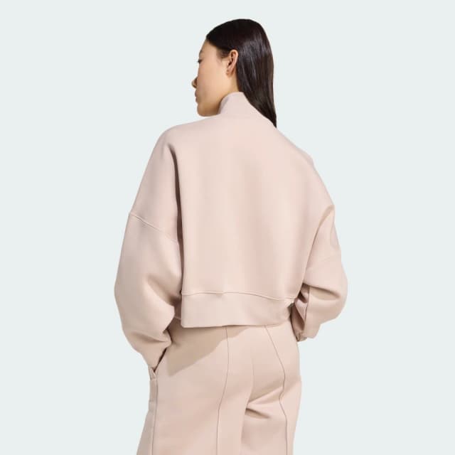 Detalle 2 de Adidas Chaqueta Off Placed 3 Stripes Marrón