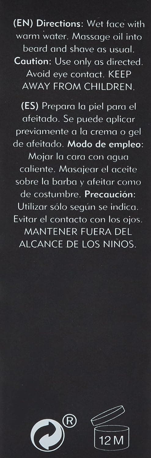 Detalle 2 de American Crew Ultra Gliding Shave Oil – olio pre-barba 50 ml per rasatura scorrevole