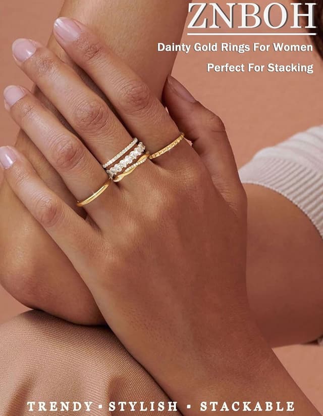 Detalle 2 de ZNBOH Ring-Set Gold 18K, wassfest, Set