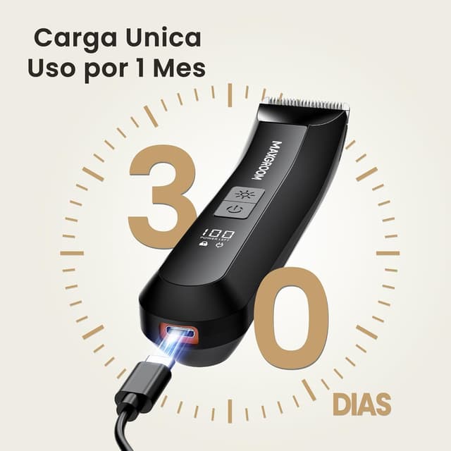 Thumbnail 4 de MAXGROOM Afeitadora Corporal 3 en 1 120 min