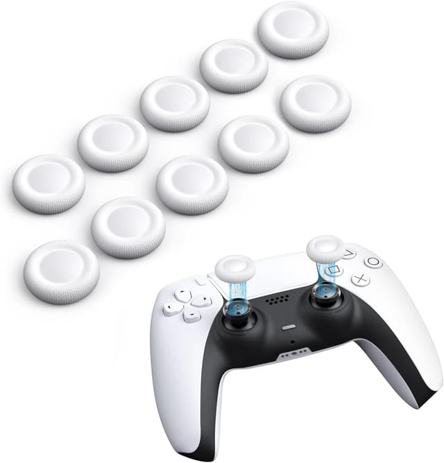 Detalle de 10pc NEWDERY thumb grip caps for PS5