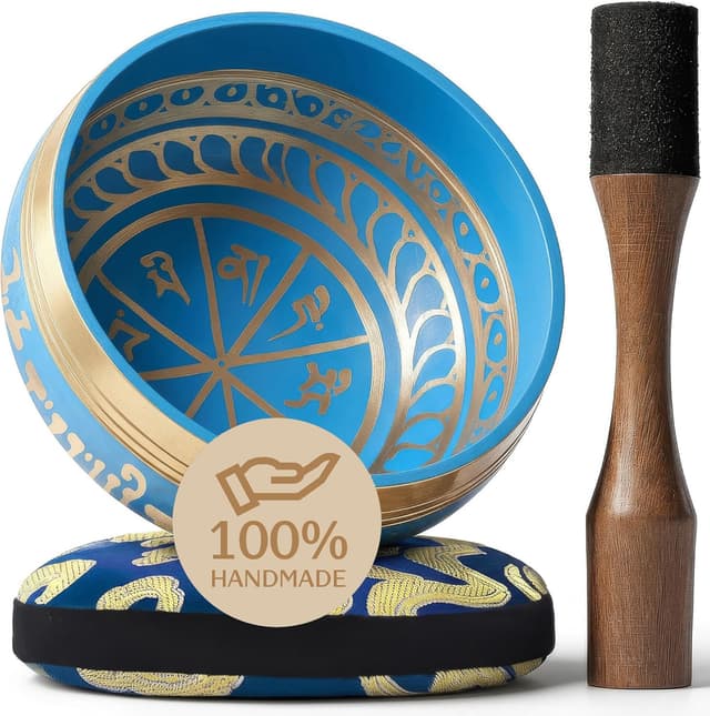 Detalle de Silent Mind Tibetan Singing Bowl 🧘
