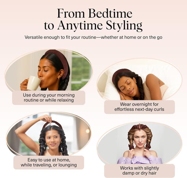 Detalle de Kitsch bigoudis satinés sans chaleur XL