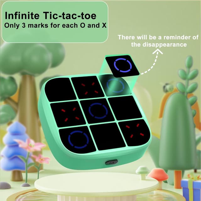 Thumbnail 4 de Tic-Tac-Toe Bolt Game 4-in-1 handheld puzzle