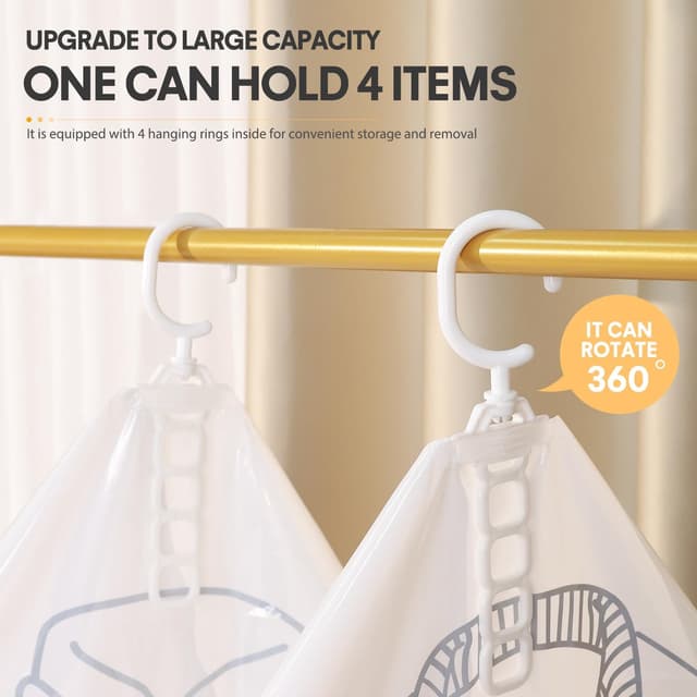 Thumbnail 4 de Bolsas al vacío para ropa y edredones 🧳 Ahorradoras de espacio