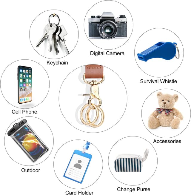 Thumbnail 2 de Vicloon Schlüsselband Set 46 cm