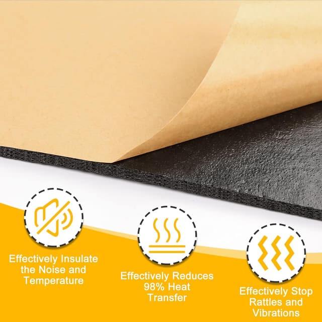 Detalle 2 de VOISEN Sound Deading Material 36 sqft 🔇