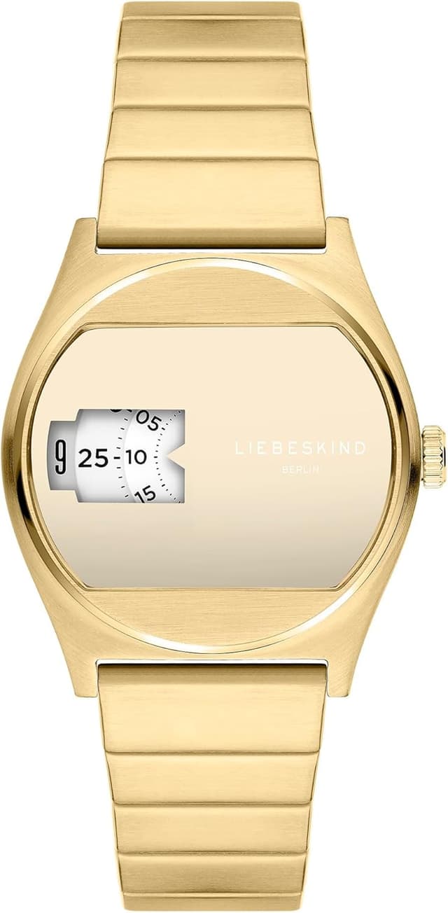 Thumbnail 6 de Liebeskind Berlin Jump Hour Quarzuhr aus Edelstahl