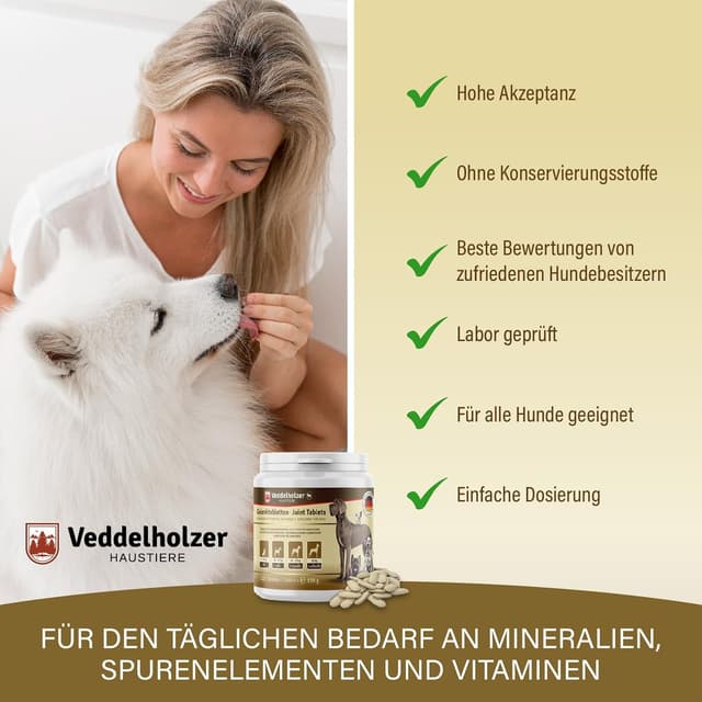 Thumbnail 5 de Veddelholzer Gelenktabletten für Hunde 125 Kapseln