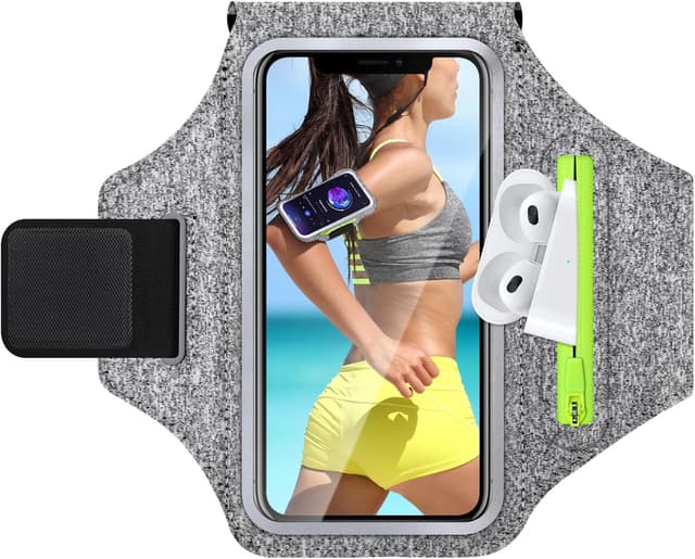 Detalle de GlasFlength Brazalete Deportivo Universal para móvil